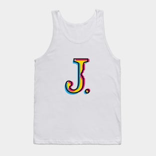 Just the letter J. Tank Top